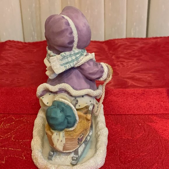 Cherished Teddies - Gretchen - Winter Brings A Season of Joy - Sleigh Riding - Picture 4 of 8
